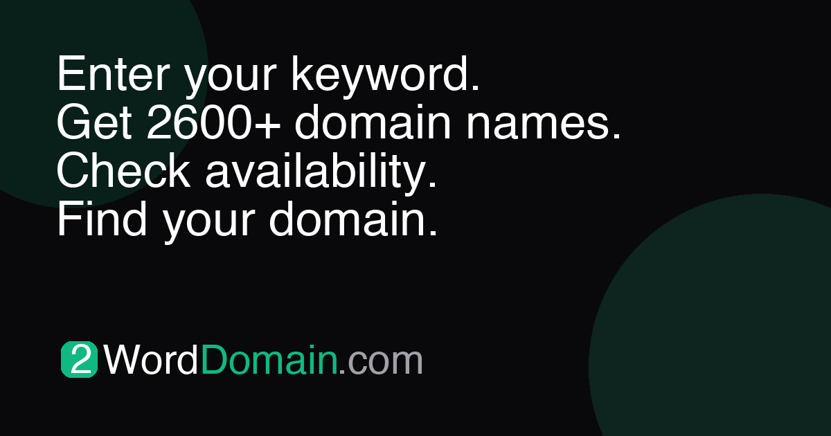 2WordDomain